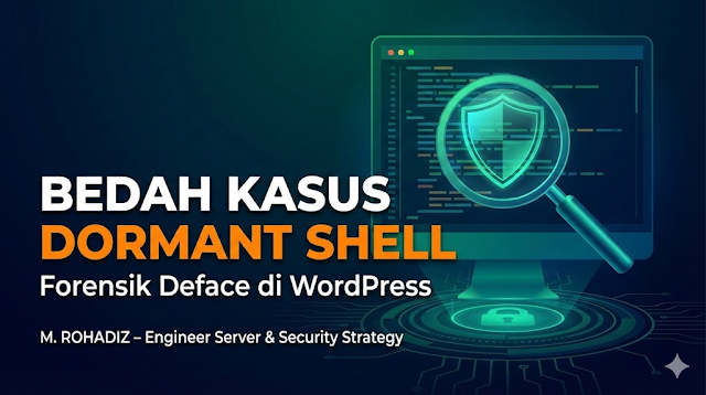 Bedah Kasus Dormant Shell: Forensik Deface di WordPress